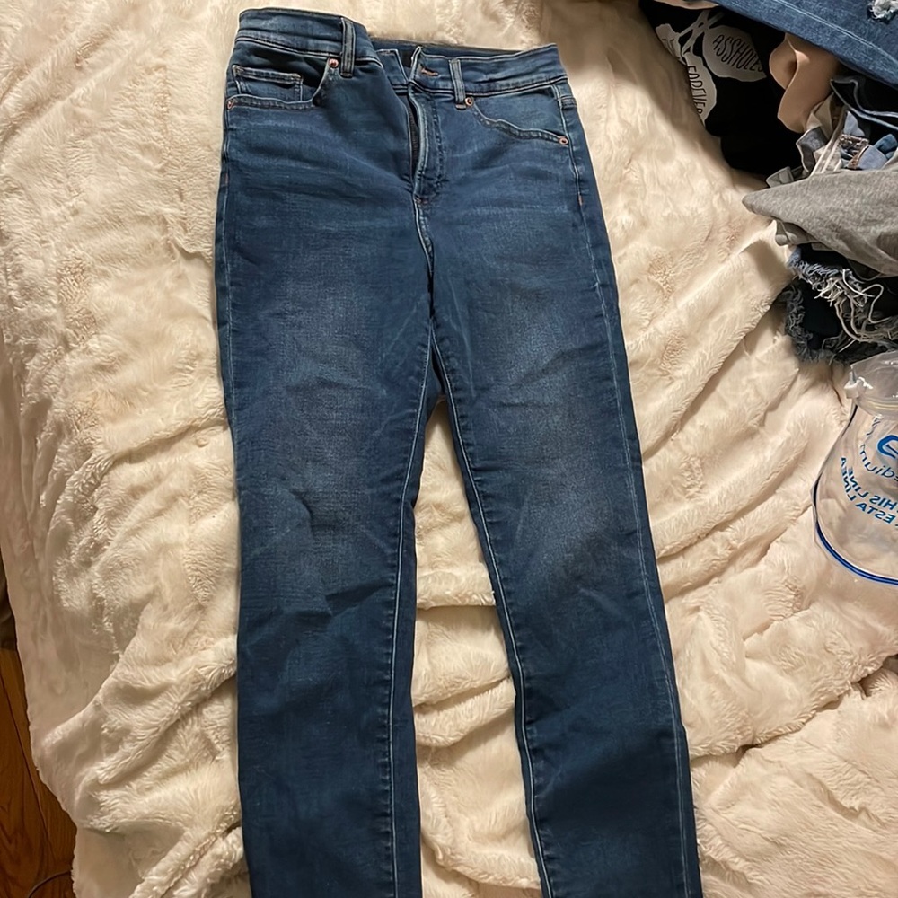 Express mid rise skinny jeans